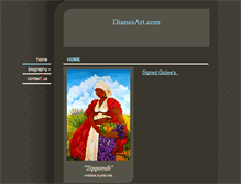 Tablet Screenshot of dianesart.com